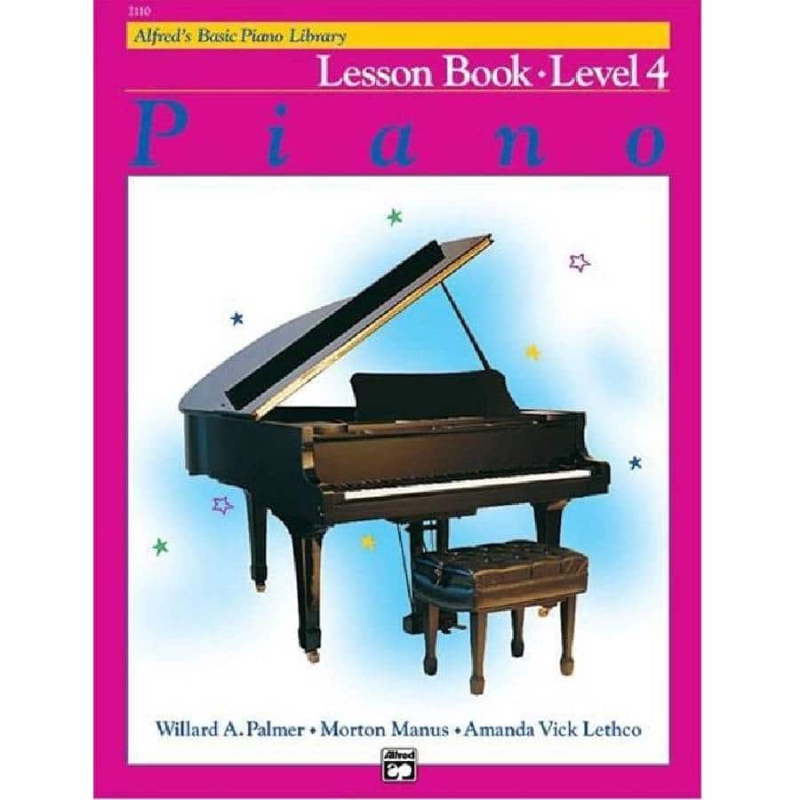 Lesboek Niveau 4 - Alfred Basic Piano Library