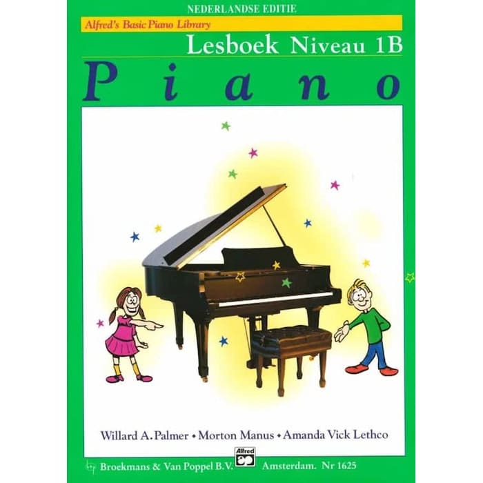 Lesboek Niveau 1B - Alfred Basic Piano Library