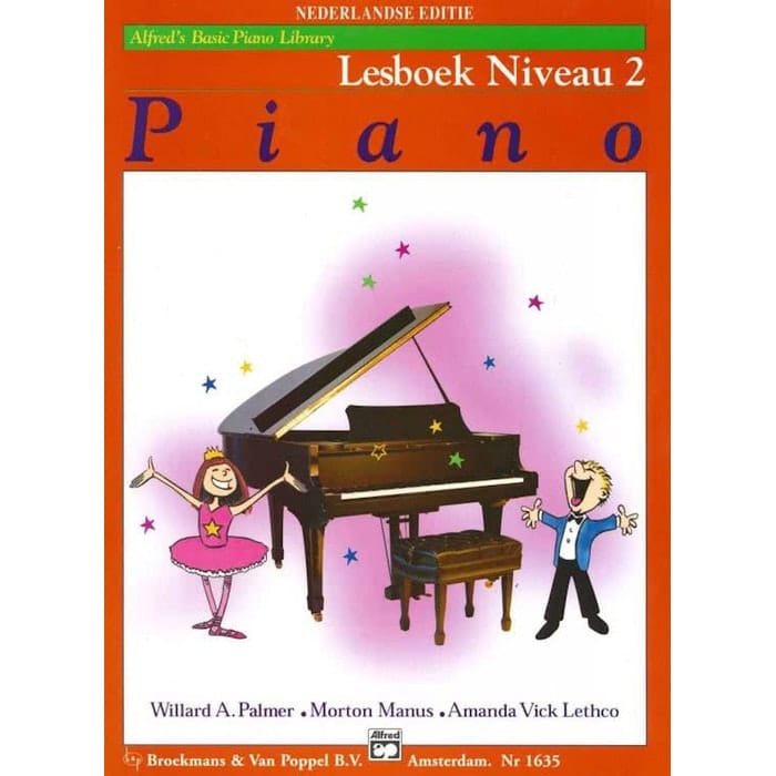 Lesboek Niveau 2 - Alfred Basic Piano Library