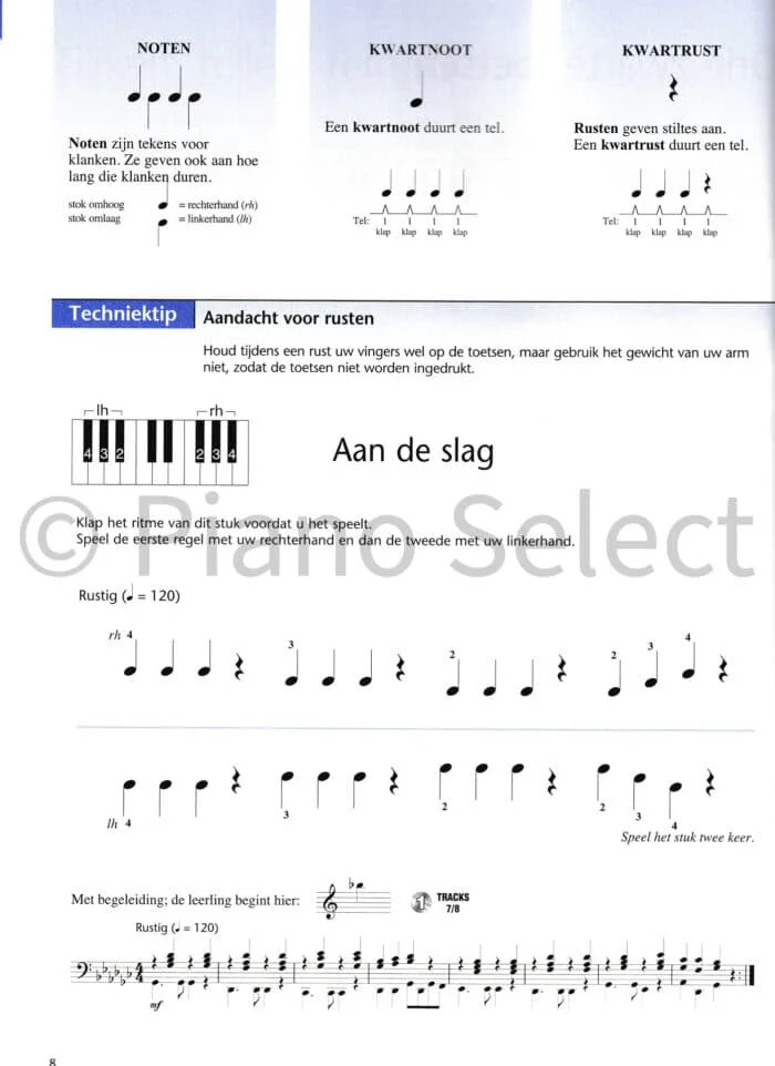 Hal Leonard Pianomethode voor volwassenen deel 1 vb2