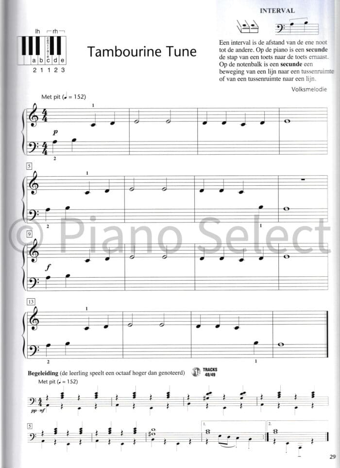Hal Leonard Pianomethode voor volwassenen deel 1 vb3