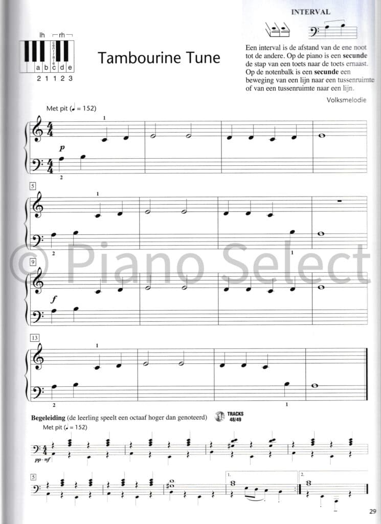 Hal Leonard Pianomethode voor volwassenen deel 1 vb3