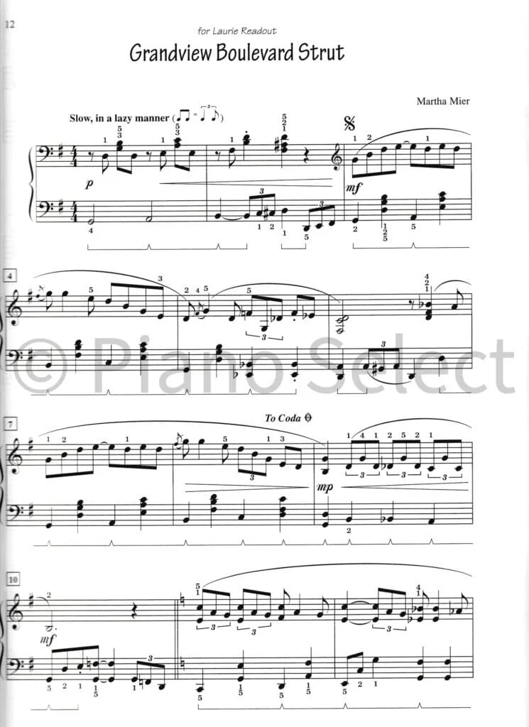 Jazz, Rags & Blues Book 4 vb3