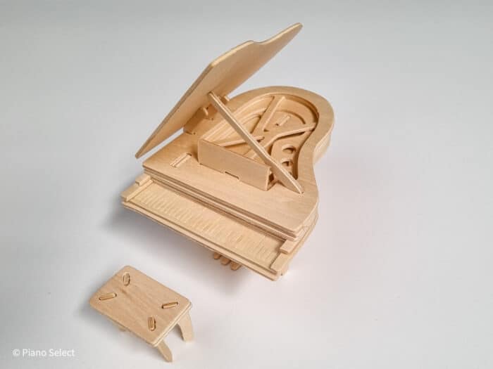 Vleugel piano bouwpakket - Quay Woodcraft