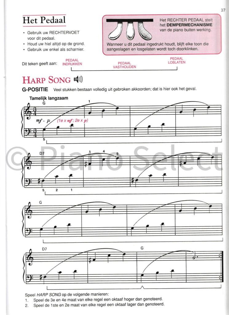 Alfreds Pianomethode voor volwassenen Beginners deel 1 vb1