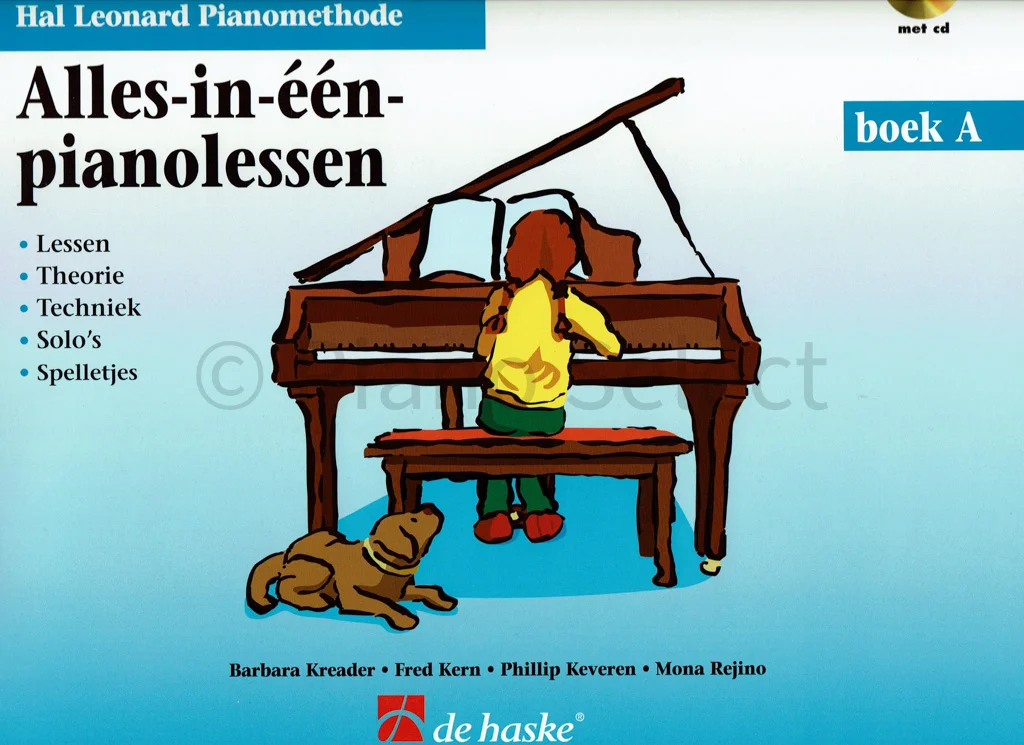 Pianomethode Alles in één Pianolessen boek a