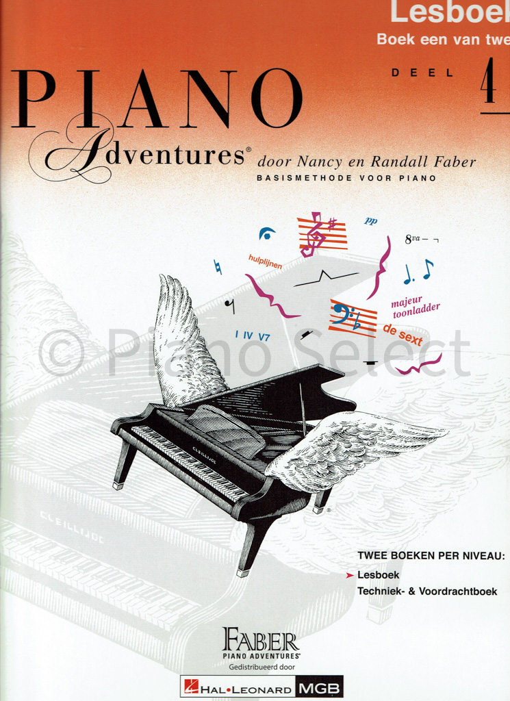 Piano Adventures Lesboek deel 4