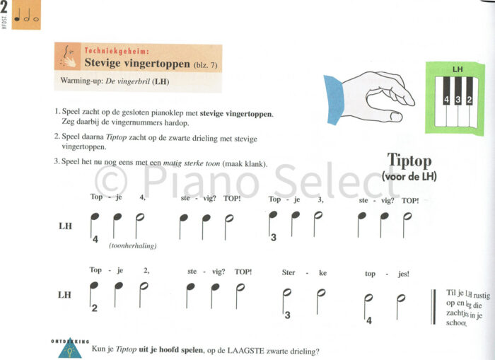 Piano Adventures Techniek en Voordrachtboek deel 1 - Afbeelding 4