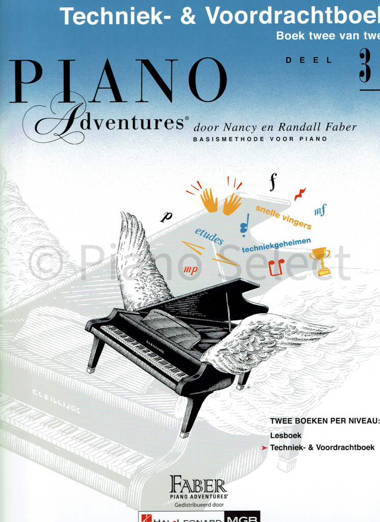 Piano Adventures Techniek en Voordrachtboek deel 3
