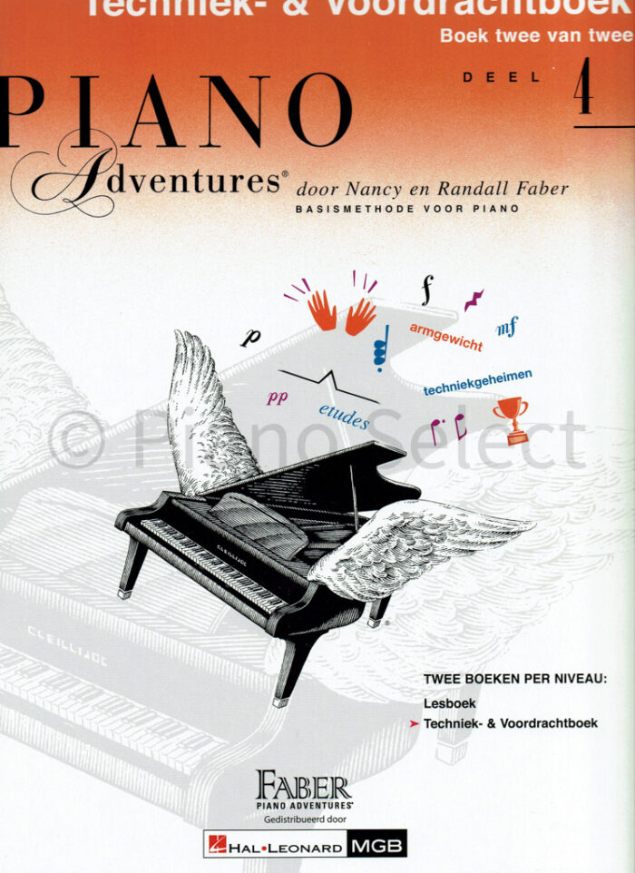 Piano Adventures Techniek en Voordrachtboek deel 4