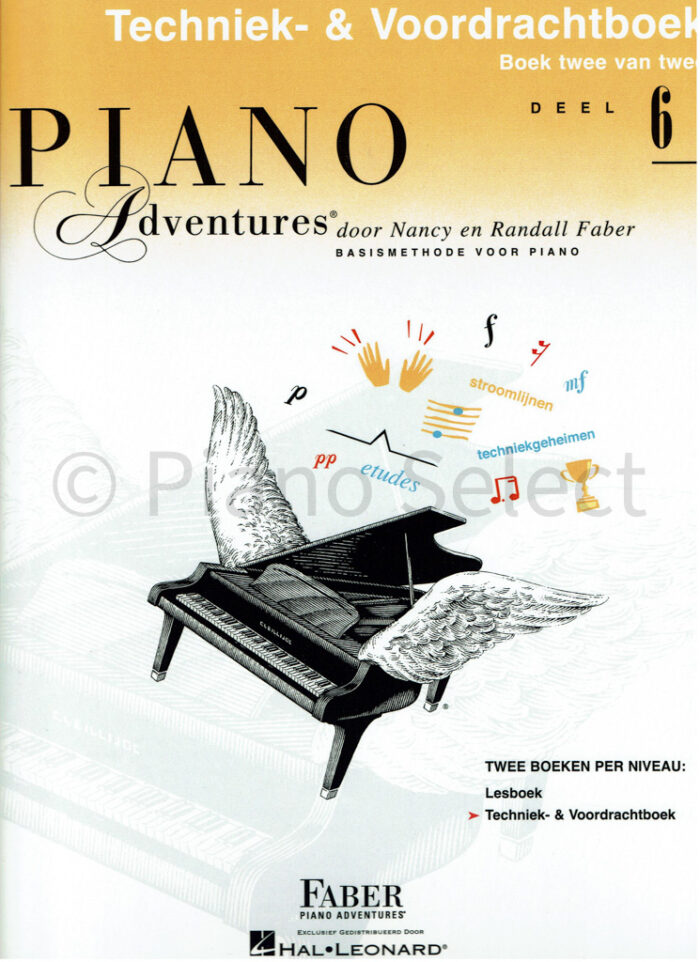 Piano Adventures Techniek en Voordrachtboek deel 6