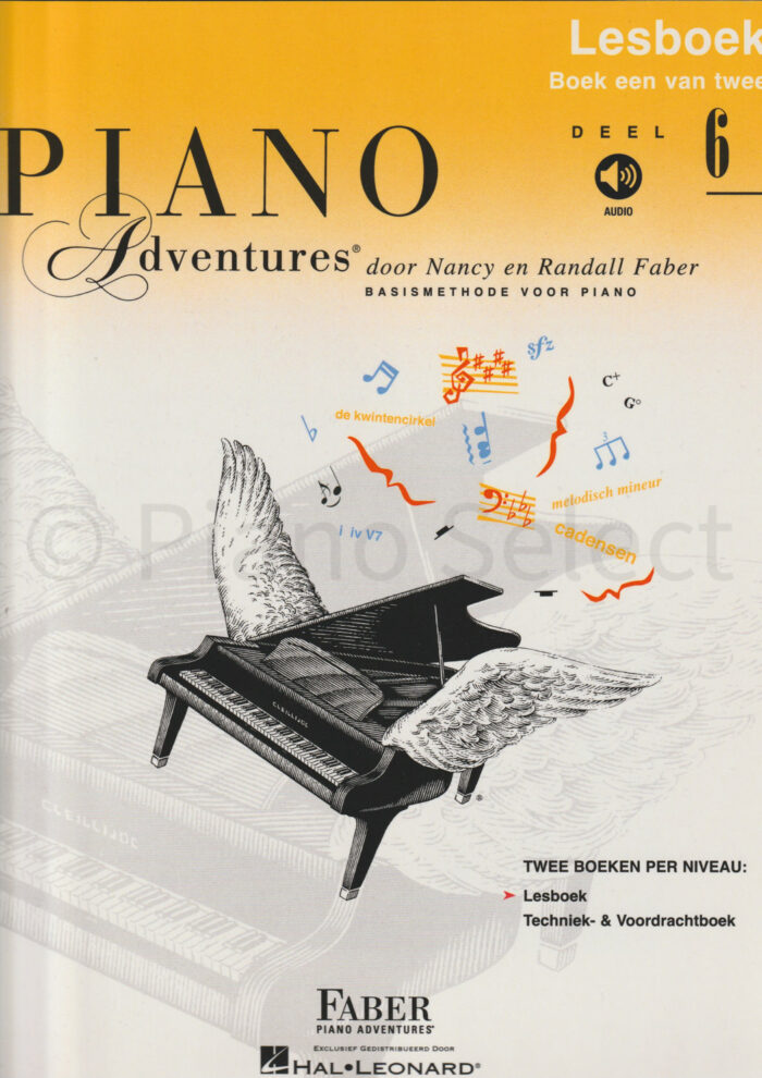 Piano Adventures Lesboek deel 6