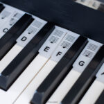 Toetsenwijzer piano zwart - verwijderbare pianostickers - Afbeelding 5