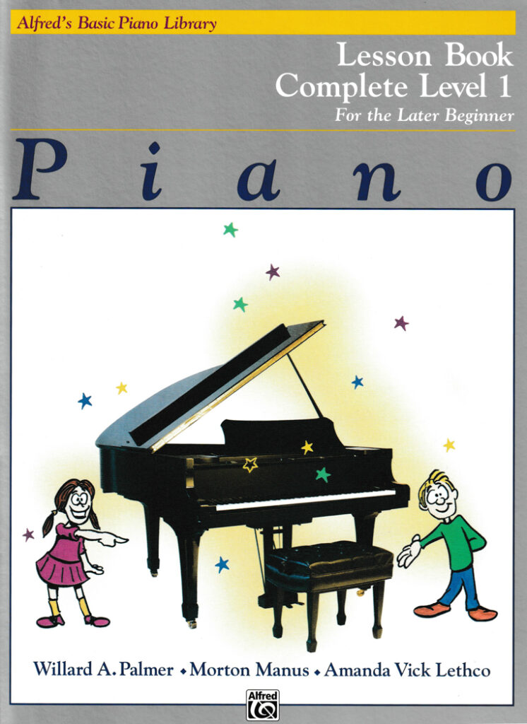 Lesboek Niveau 1 compleet - Alfred Basic Piano Library