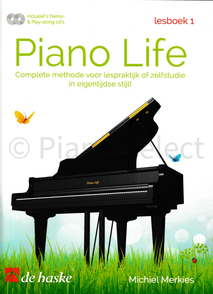 Piano Life Lesboek 1 (met 2 cd's)