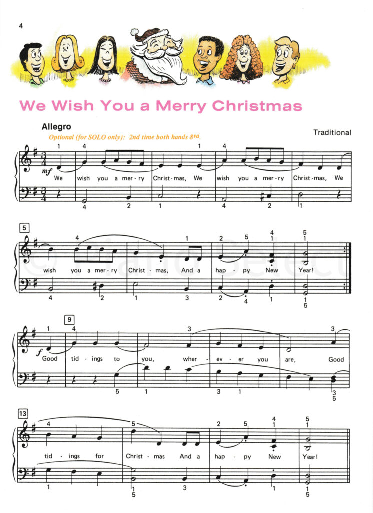 Merry Christmas Complete Level 3 - Alfed Basic Piano Library