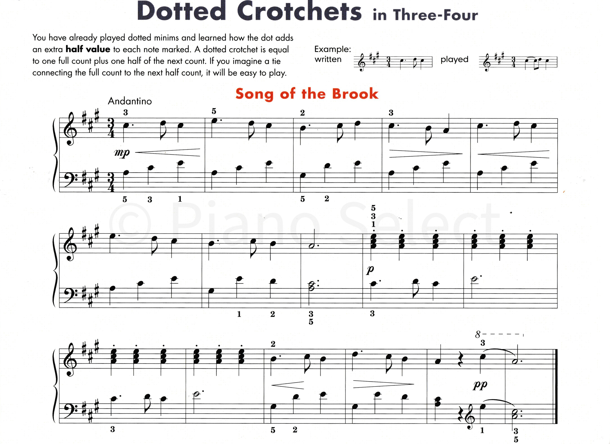 Deel 4 - John Thompson's Meest Eenvoudige Pianoleergang