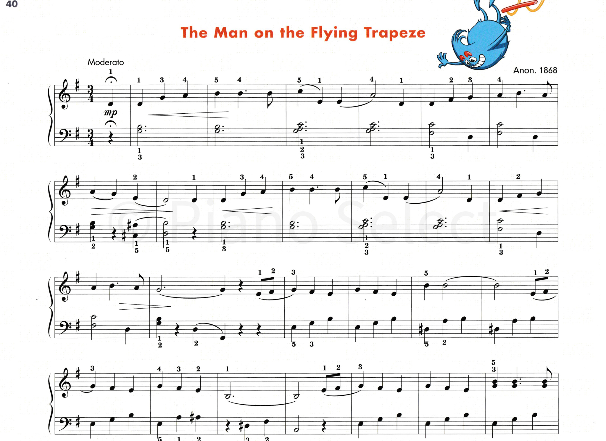 Deel 4 - John Thompson's Meest Eenvoudige Pianoleergang