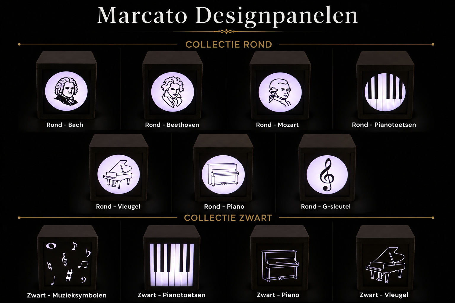 Marcato Designpanelen – Rond - Bach - Afbeelding 3