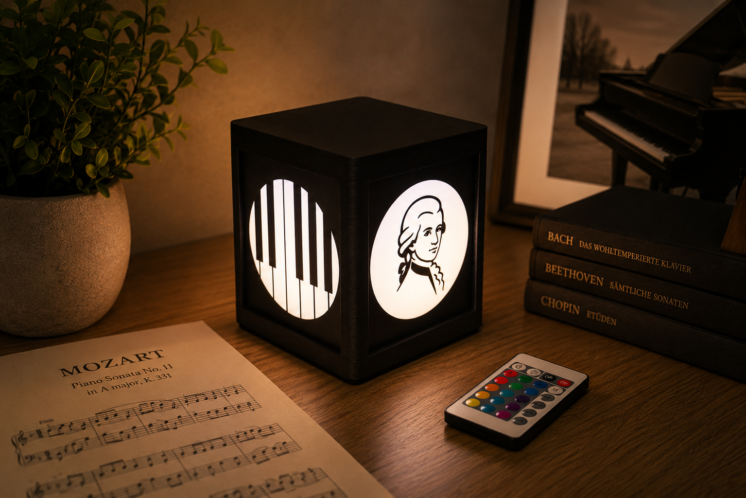 Marcato Designpanelen – Rond - Pianotoetsen - Afbeelding 2