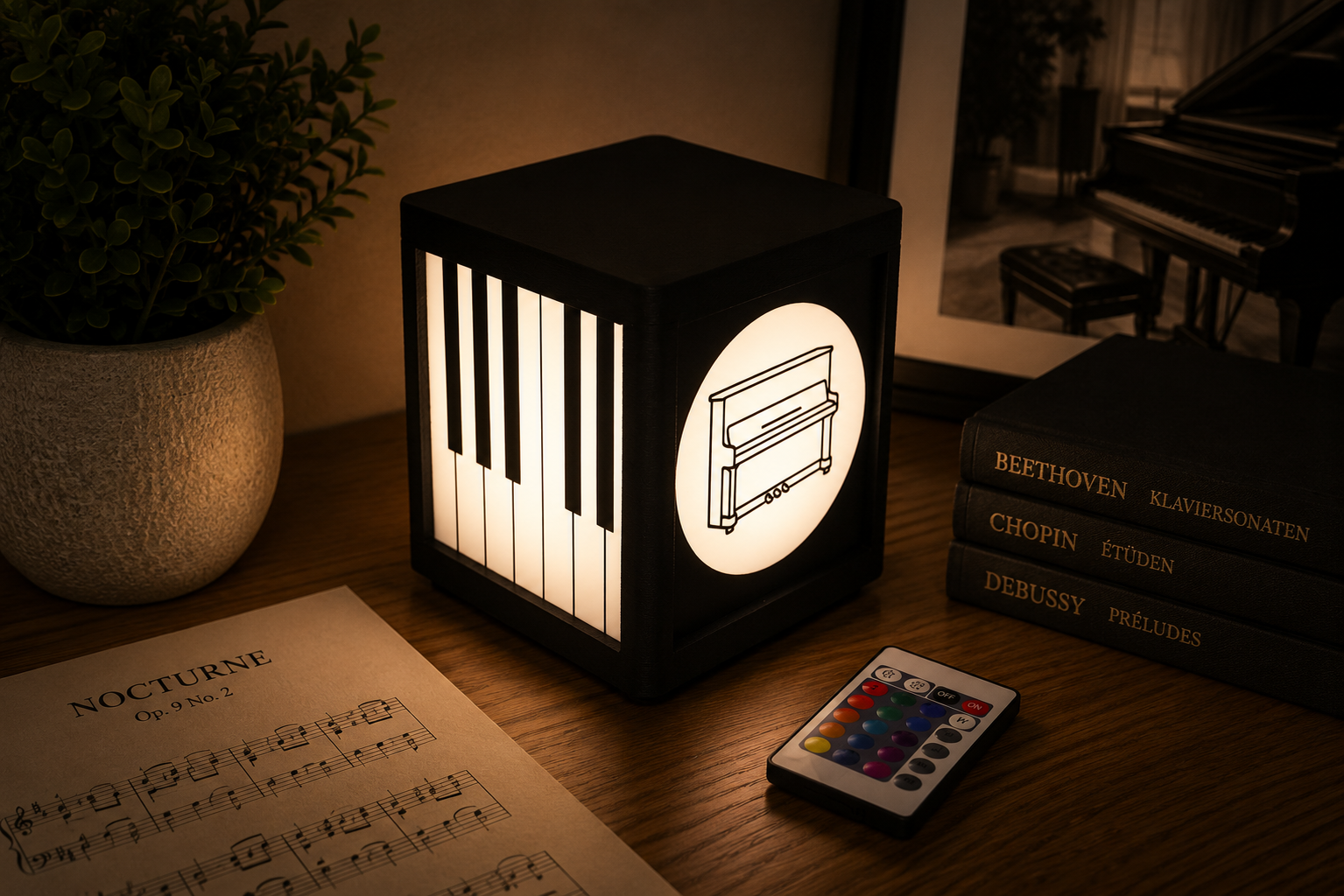 Marcato Designpanelen – Zwart - Pianotoets - Afbeelding 2