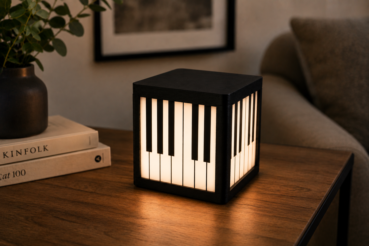 Marcato tafellamp Piano Select Design sfeer2